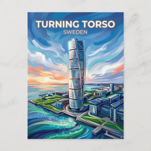 Turning Torso Sweden ポストカード (正面)