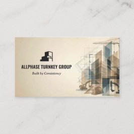 Turnkey Construction Services | Brown Sktech 名刺