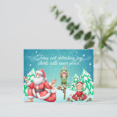 Turns Out Delivering Joy Starts With Inner Peace シーズンポストカード (スタンド正面)