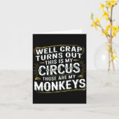 Turns out this is my circus those are my monkeys  カード (黄色い花)