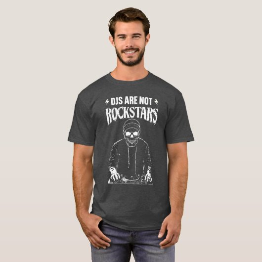 Turntable Music DJ Necessities DJ Party Favors fun Tシャツ (正面フル)