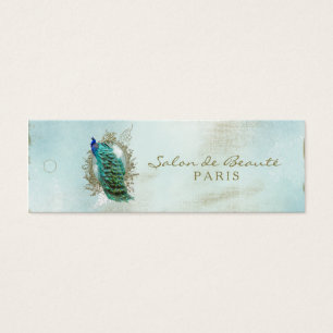 Turqoise Shabby Peacock – 商品価格ラベル