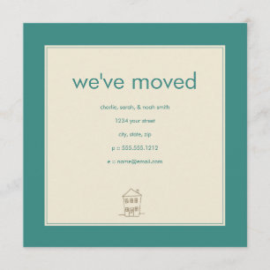 turquiseの移動発表 案内状