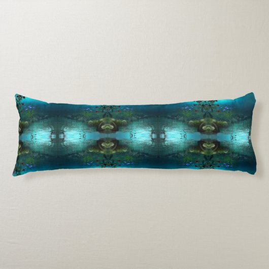 Turquoise ボディピロー (正面)