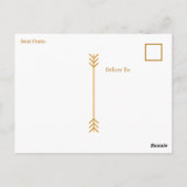 Turquoise and Gold Dragon | Keeping in Touch ポストカード (裏面)