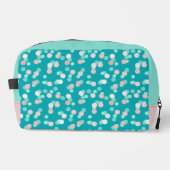 turquoise and pale pink dots ドップキット (正面)