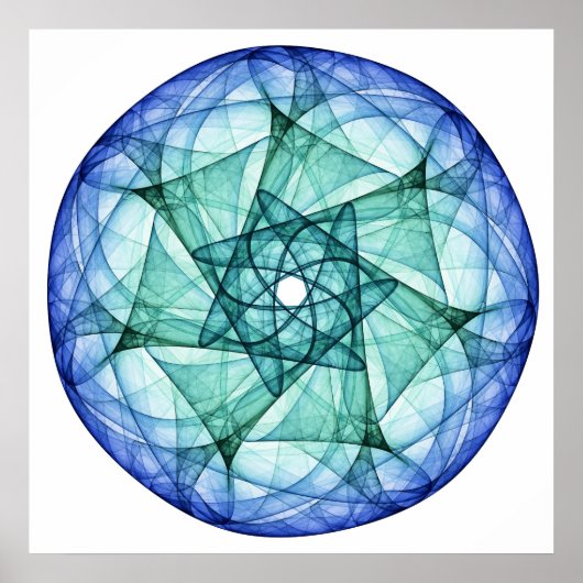 Turquoise and Sapphire ポスター (正面)