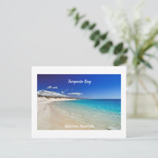 Turquoise Bay, Western Australia ポストカード (スタンド正面)