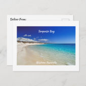 Turquoise Bay, Western Australia ポストカード (正面/裏面)