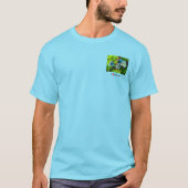 Turquoise Blue Discus Tシャツ (正面)