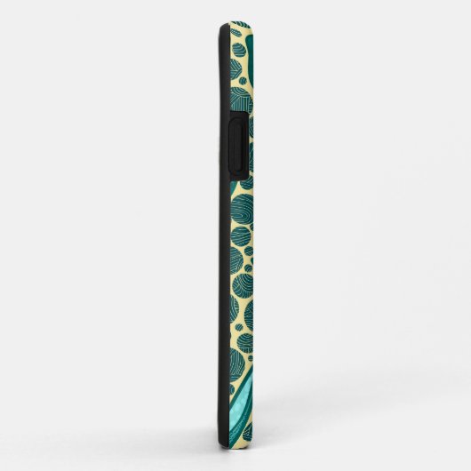 Turquoise bulbo flowers Case-Mate iPhoneケース (裏面/右)