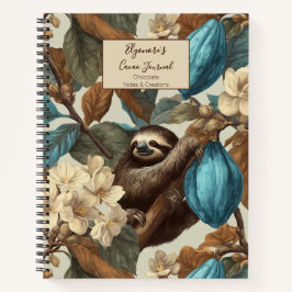 Turquoise Cacao Sloth Chocolate Tasting ノートブック