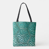 Turquoise ceramic tile wall textureabstract,archit トートバッグ (裏面)