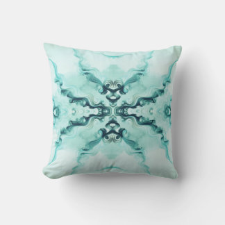 Turquoise Harmony – Artistic Duvet Cover クッション