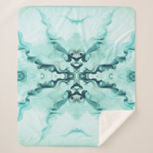 Turquoise Harmony – Artistic Duvet Cover