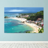 Turquoise Haven of Morro de São Paulo キャンバスプリント (インサイチュ (ウッドフロア))