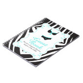 Turquoise Lingerie Party  ノートブック (左側)