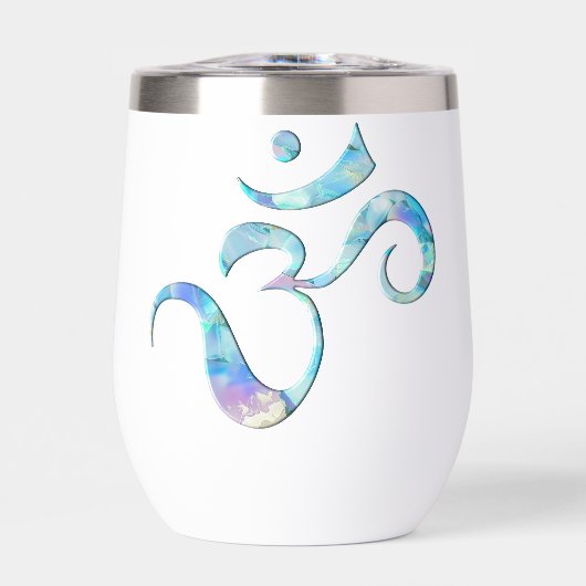 Turquoise Marbled Om (正面)