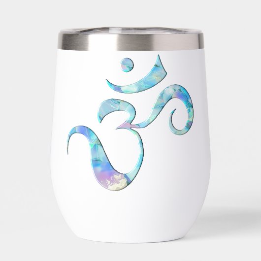 Turquoise Marbled Om (背面)