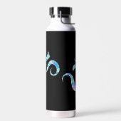 Turquoise Marbled Om ウォーターボトル (左面)