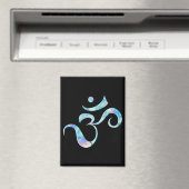 Turquoise Marbled Om マグネット (インサイチュ (食洗機))