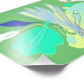 Turquoise Maritime poster フォトプリント (角)