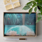 Turquoise Mermaid of the Sea decoupage paper v2 薄葉紙 (ギフト)