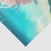 Turquoise Mermaid of the Sea decoupage paper v2 薄葉紙 (詳細)