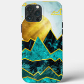 Turquoise Mountains Case-Mate iPhoneケース (裏面)