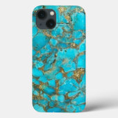 Turquoise Pattern Phone Cover Case-Mate iPhoneケース (裏面)