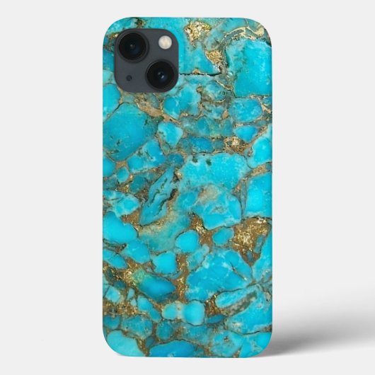 Turquoise Pattern Phone Cover Case-Mate iPhoneケース (裏面)