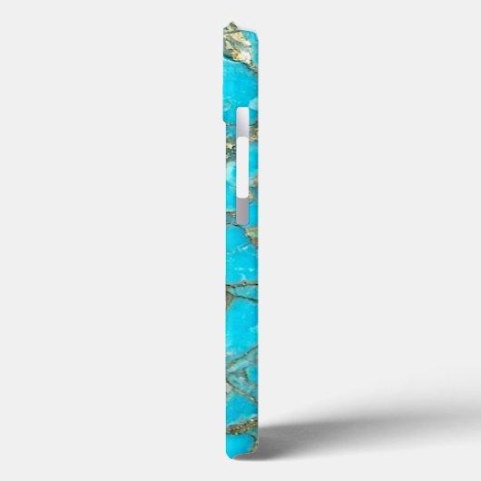 Turquoise Pattern Phone Cover Case-Mate iPhoneケース (裏面 / 左)
