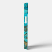 Turquoise Pattern Phone Cover Case-Mate iPhoneケース (裏面 / 右)