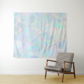 Turquoise Quartz Mosaic Wallpape タペストリー (インサイチュ(横))