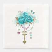 Turquoise Roses with Keys (正面)