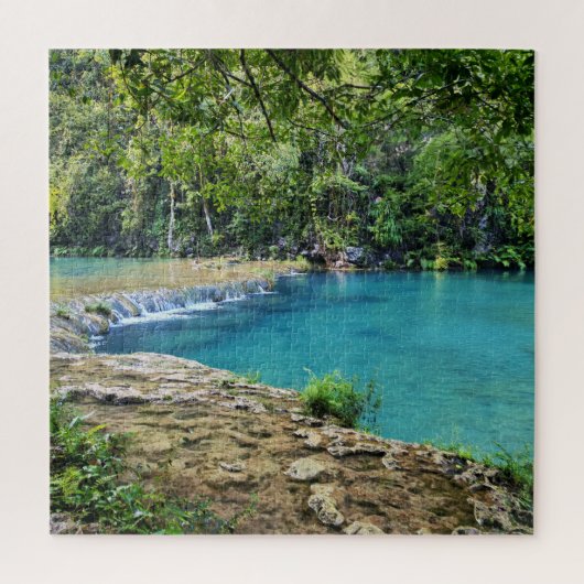 Turquoise Stillness, Semuc Champey ジグソーパズル (縦)