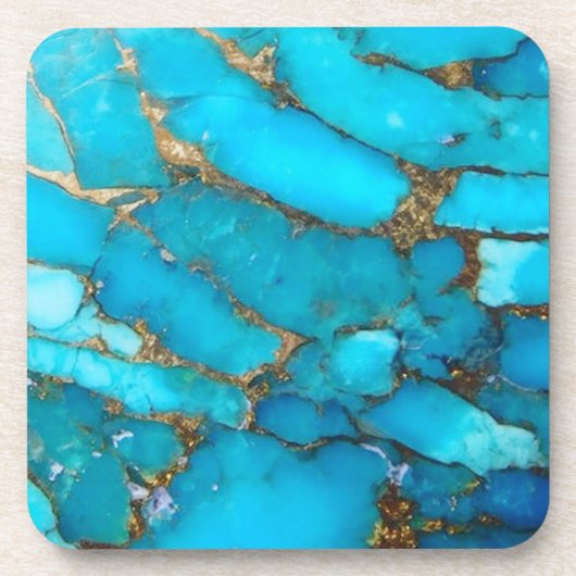 turquoise stone コースター (正面)