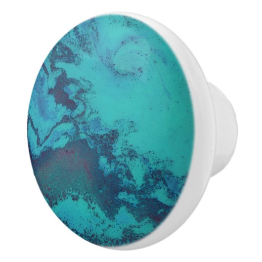 Turquoise Tidal Abyss Ceramic Knob セラミックノブ (右)