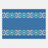 Turquoise Tranquility ラッピングペーパーシート (正面2)