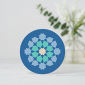 Turquoise Tranquility Medallion (customizable) カード (スタンド正面)
