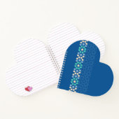 Turquoise Tranquility Rhythm ノートブック (内部)