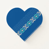 Turquoise Tranquility Rhythm ノートブック (裏面)