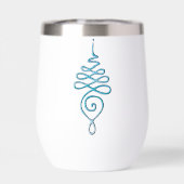 Turquoise Unalome  (背面)