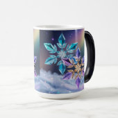 Turquoise Violet Crystals Morphing Mug モーフィングマグカップ (正面右)