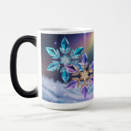 Turquoise Violet Crystals Morphing Mug モーフィングマグカップ