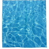 Turquoise Water シャワーカーテン (正面)