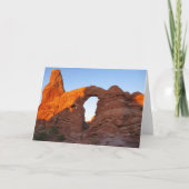 Turret Arch at Sunrise II カード (正面)