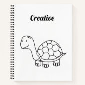 Turtleのクリエイティブスケッチ ノートブック (正面)