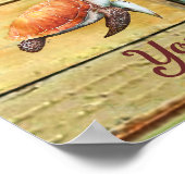 Turtle – このオフィスに入る時 ポスター (角)