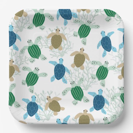 Turtle  ペーパープレート (正面)